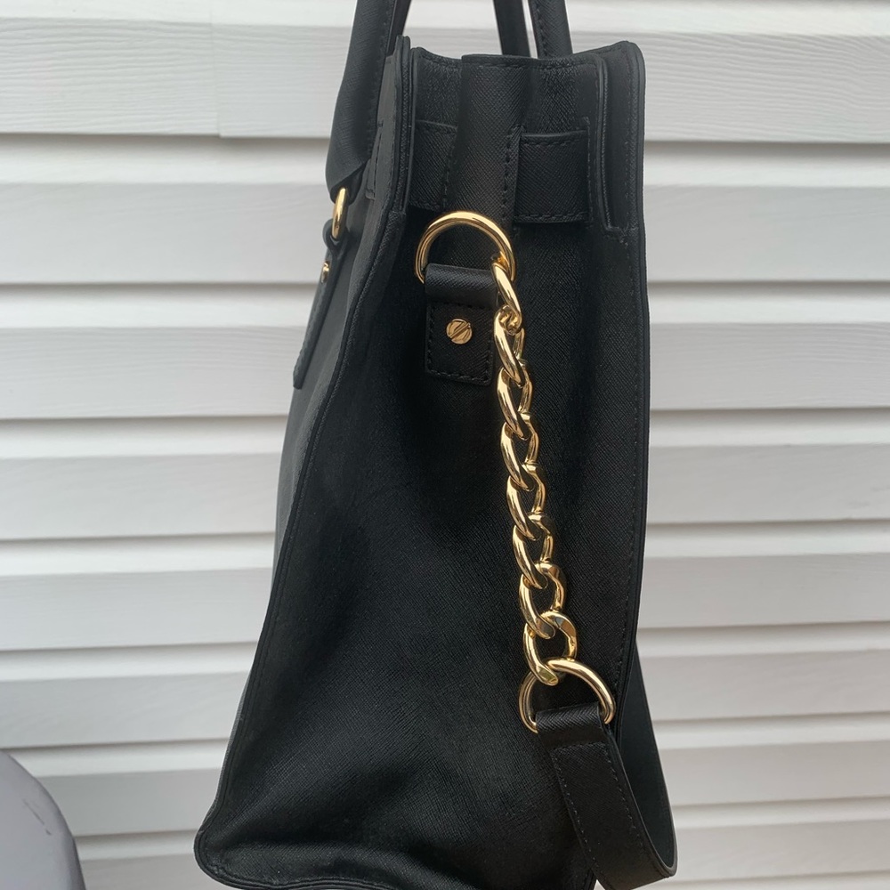 Black Michael Kors Hamilton purse ( factory bag) - Picture 5 of 8